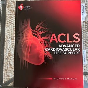 ACLS book (provider manual)